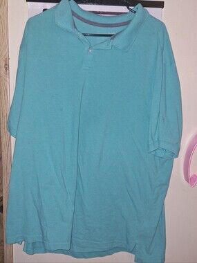 Men's Sea Green Polo Shirt